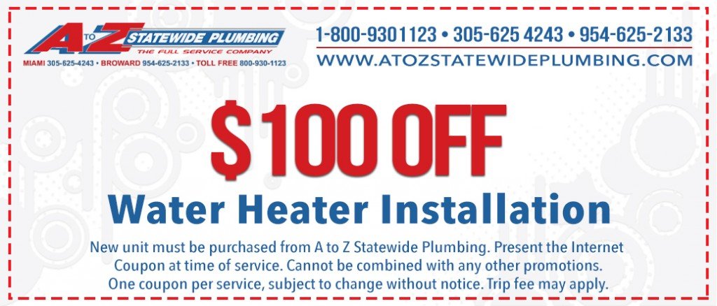 Water Heater installation, Repair Ft Lauderdale