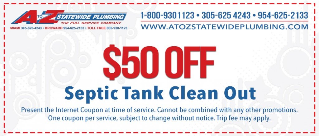 $50 Off Septic Tank Clean Out