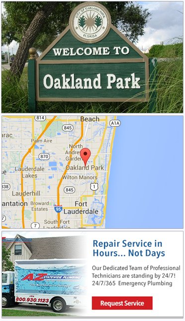 Plumbing Service, Plumbers in Oakland Park FL