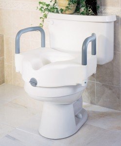 Raised toilet