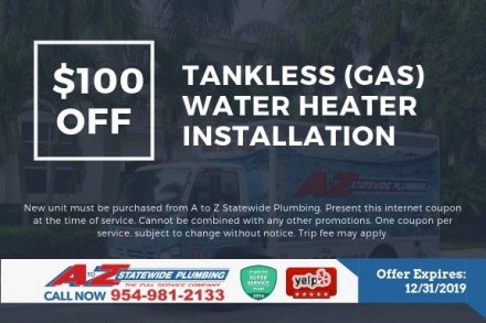 tankless water heaters ~ miami, ft lauderdale, hollywood, florida
