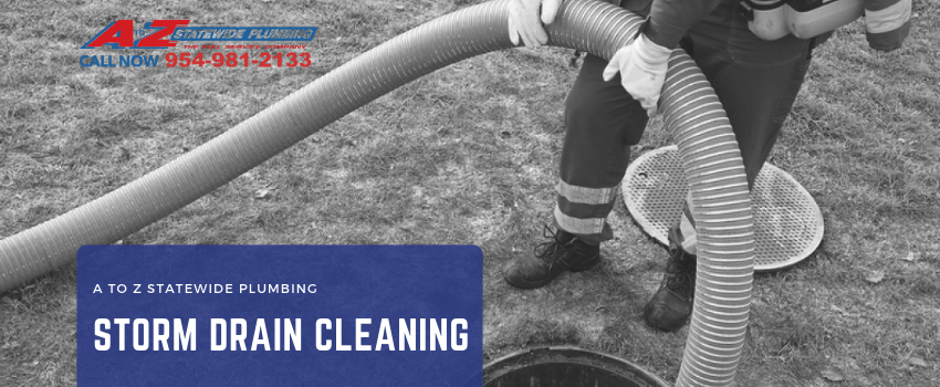 Storm drain cleaning