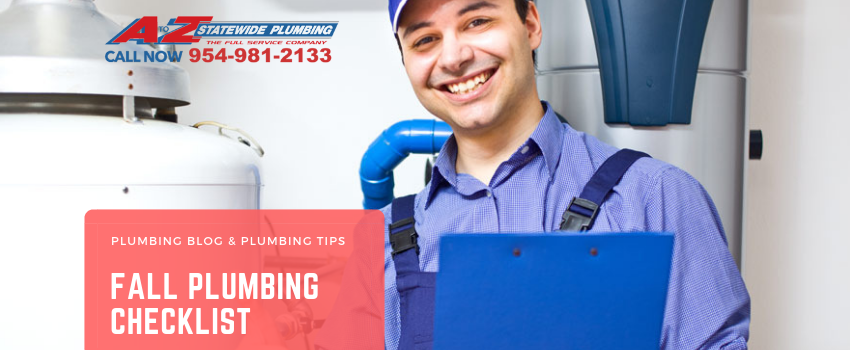 Fall plumbing checklist | Miami plumber