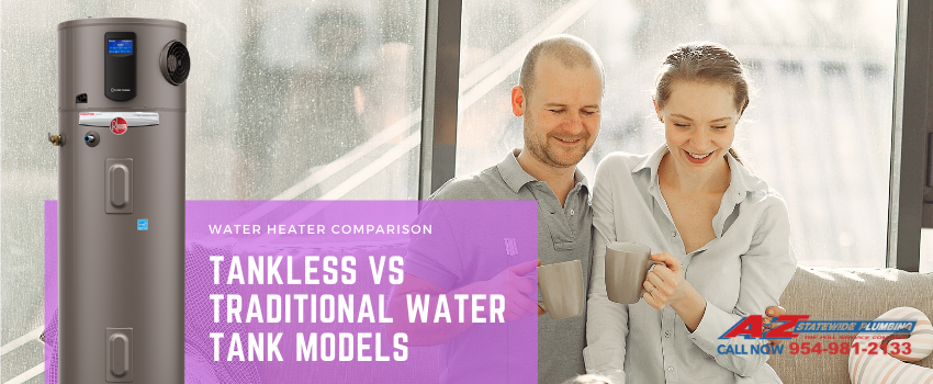 Water Heaters – Tankless vs Traditional Tank Model
