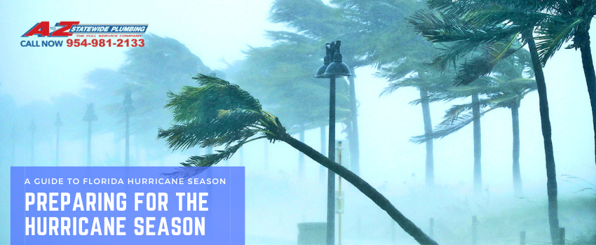 The hurricane season preparation