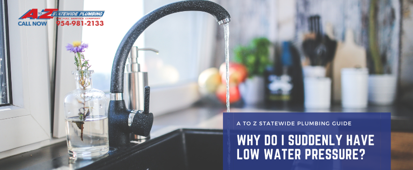 low water pressure and reasons