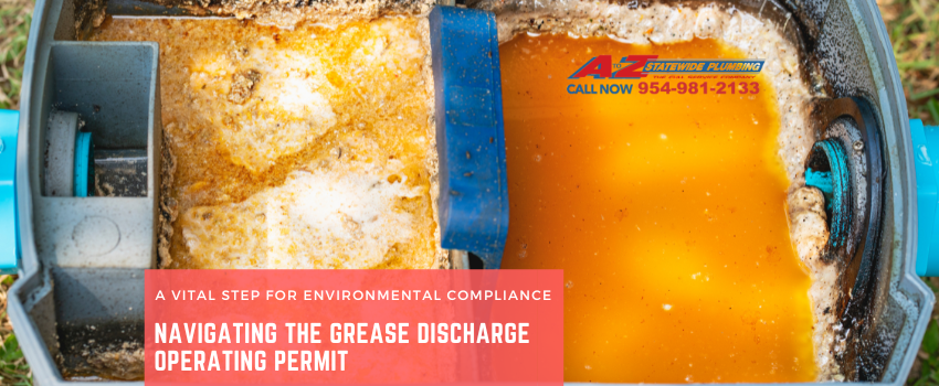 Navigating the Grease Discharge Operating Permit