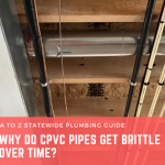 Why do CPVC pipes get brittle over time?